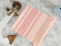 DERIN Somon (св.розовый) полотенце пляжное				50x90